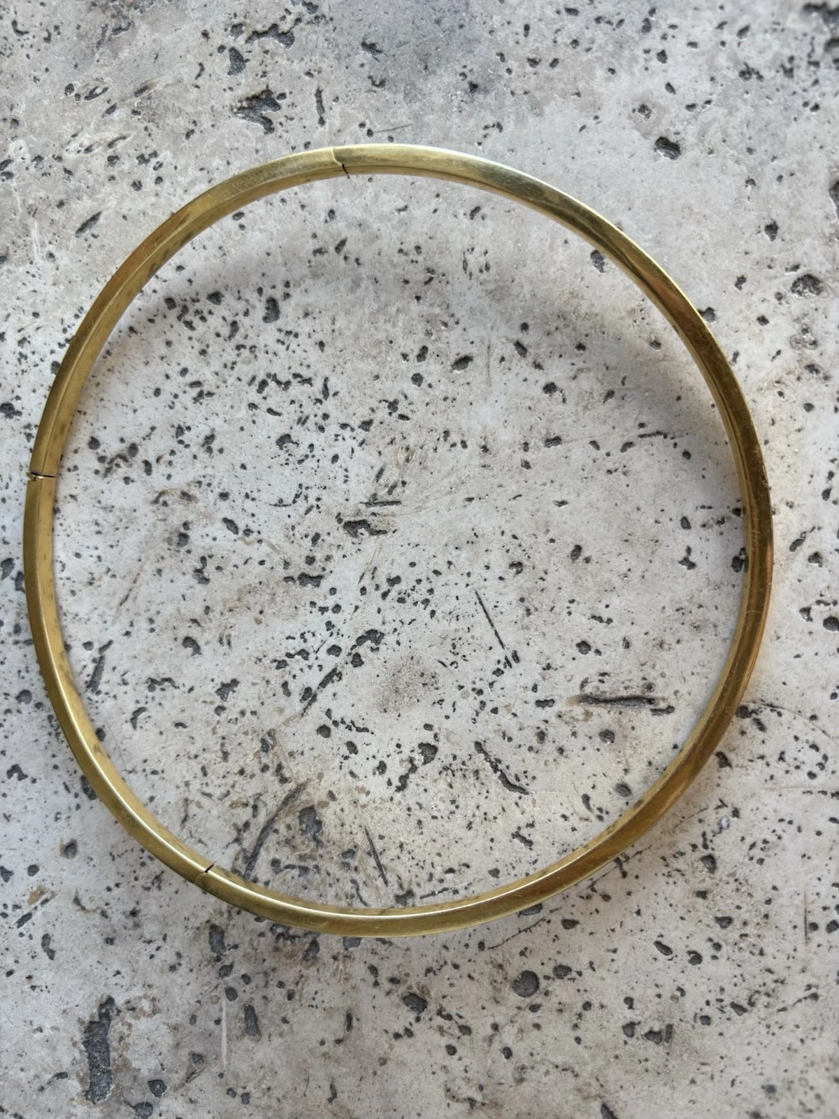 Beau collier vintage en or jaune 18 carats poids 30,1 grammes – Image 3