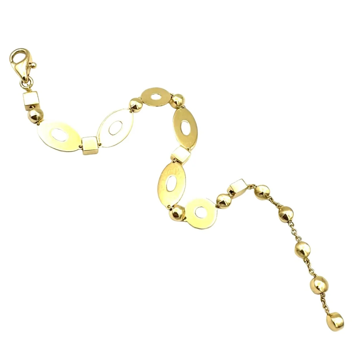 Bracelet Maille BULGARI "Lucea" en or jaune – Image 4