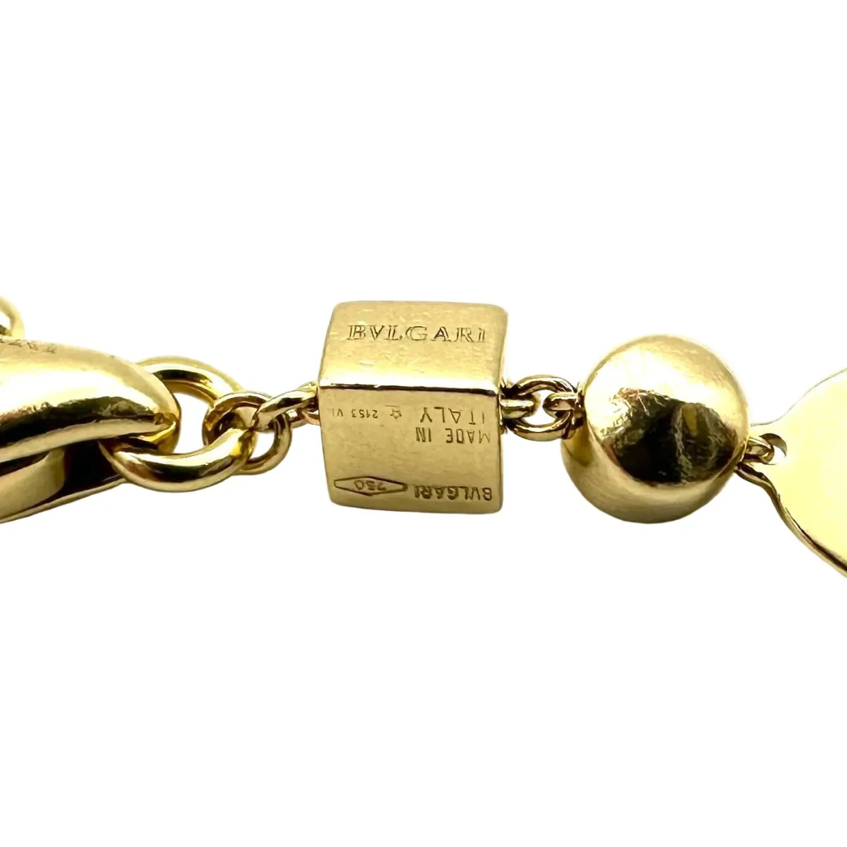Bracelet Maille BULGARI "Lucea" en or jaune – Image 7