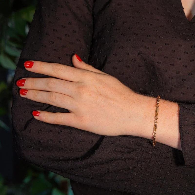 Bracelet Maille en or jaune – Image 3