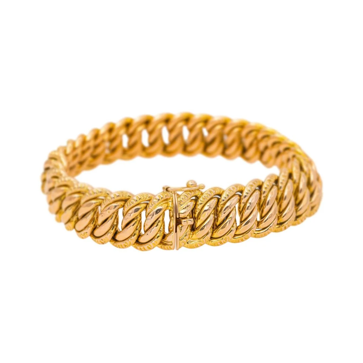 Bracelet Maille en or jaune – Image 3