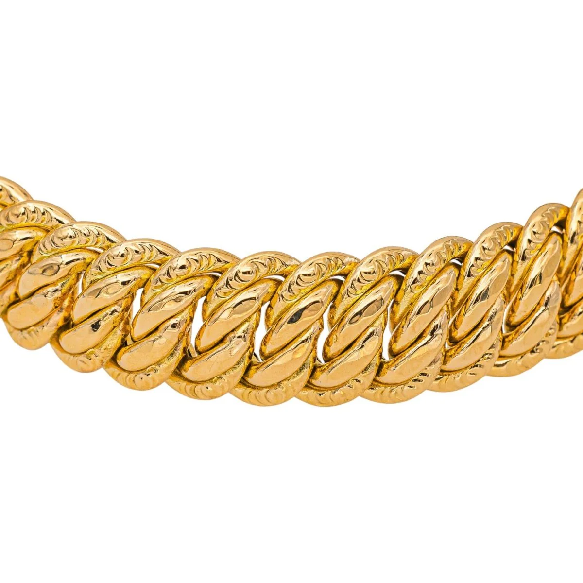 Bracelet Maille en or jaune – Image 5
