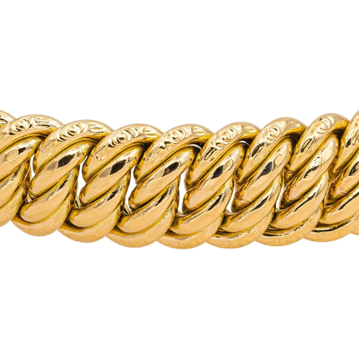 Bracelet Maille en or rose – Image 6