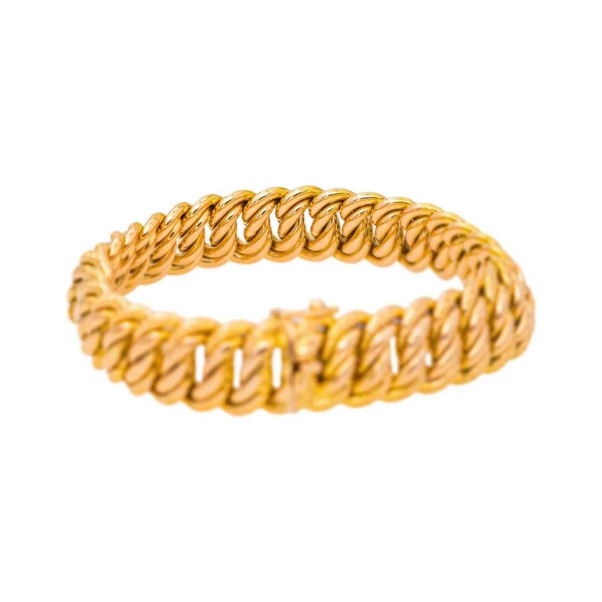 Bracelet Maille en or jaune – Image 4