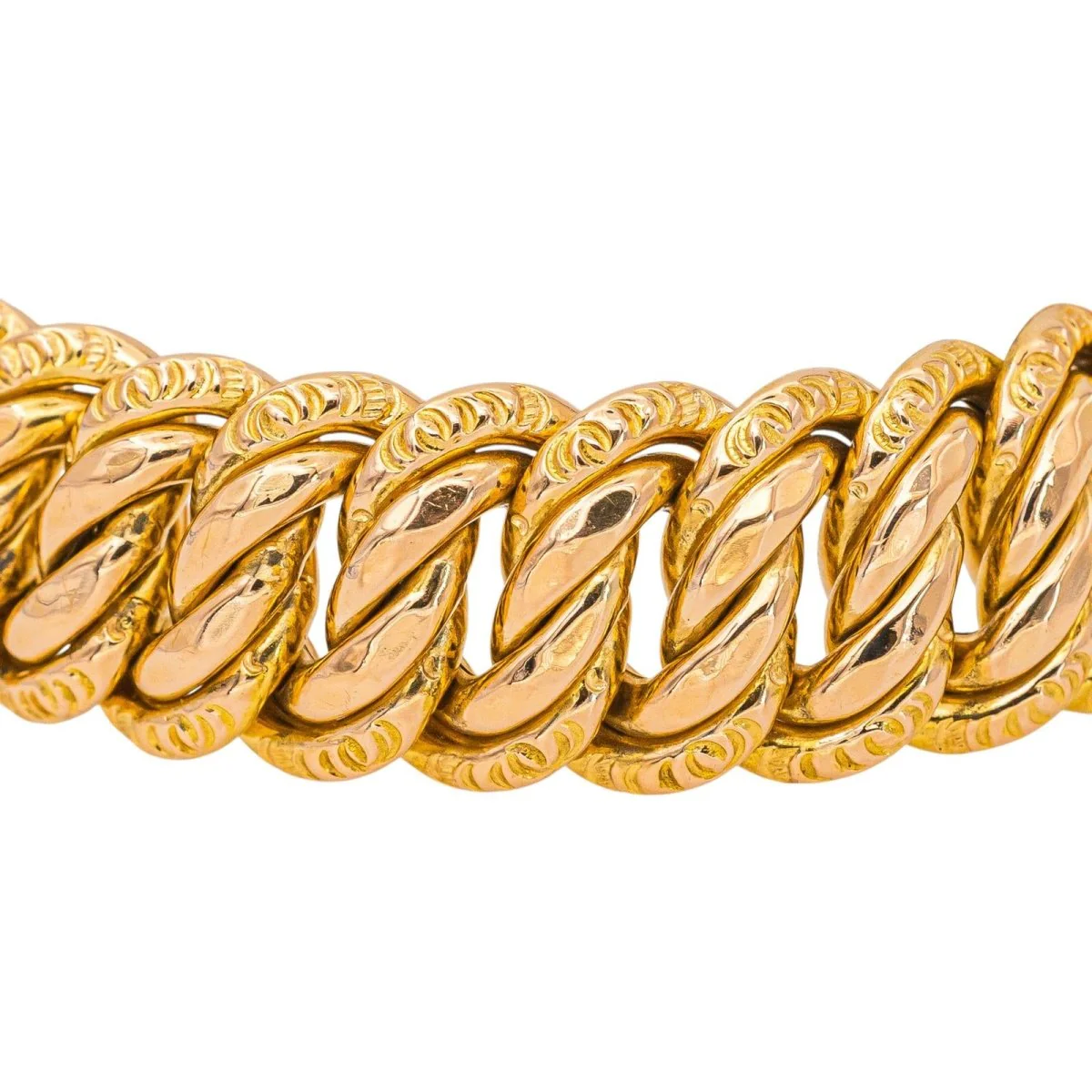Bracelet Maille en or jaune – Image 7