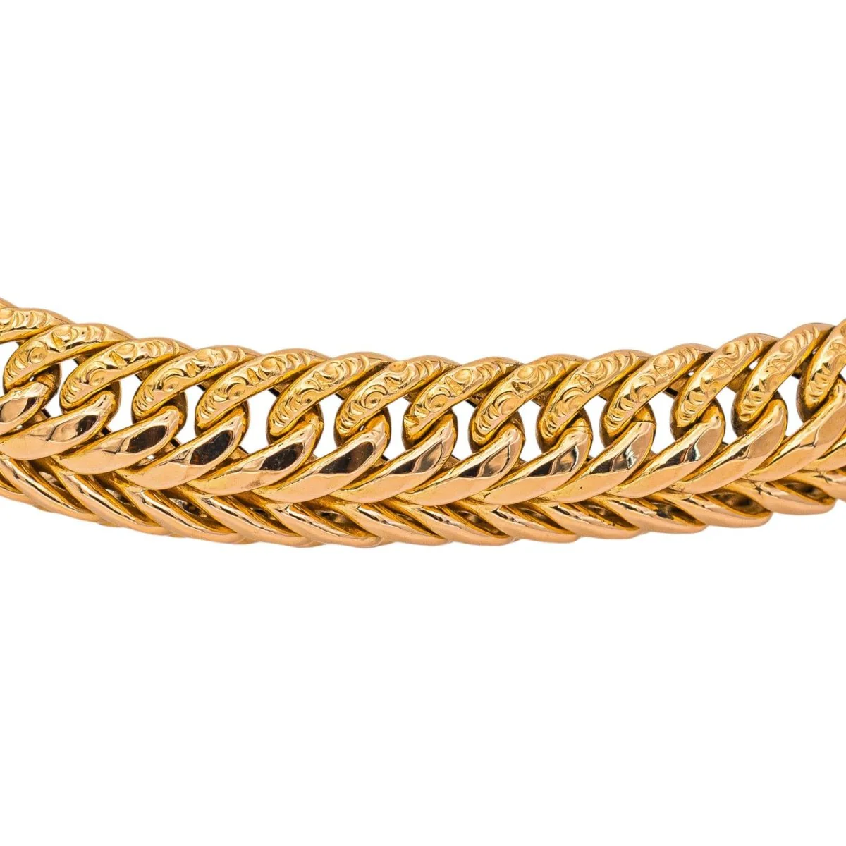 Bracelet Maille en or jaune – Image 4