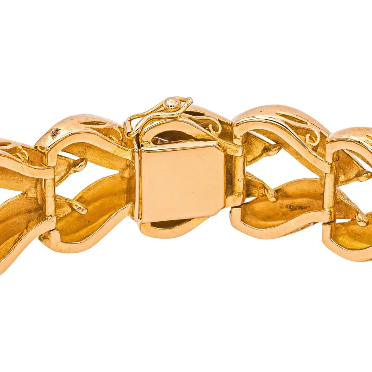 Bracelet Maille en or jaune – Image 4