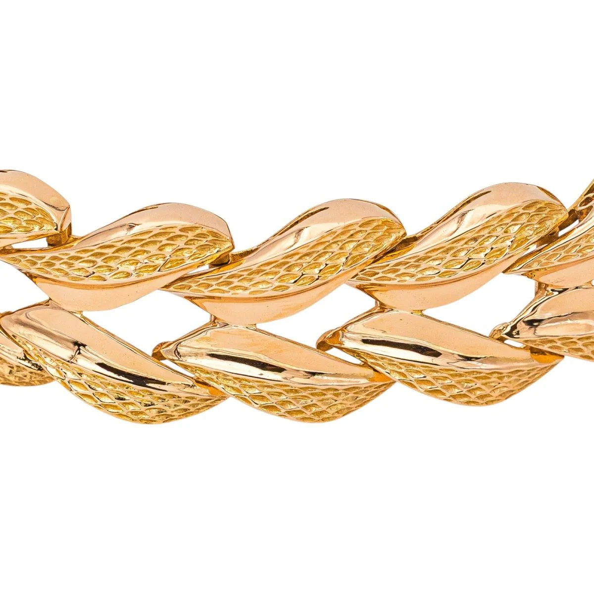 Bracelet Maille en or jaune – Image 5