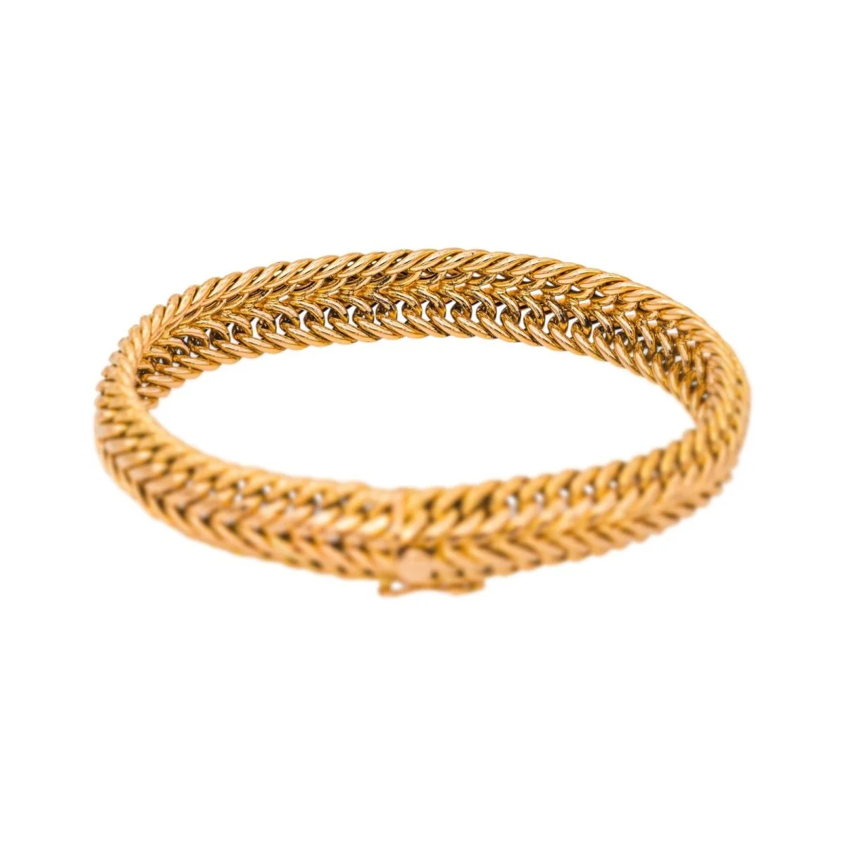 Bracelet Maille en or jaune – Image 2