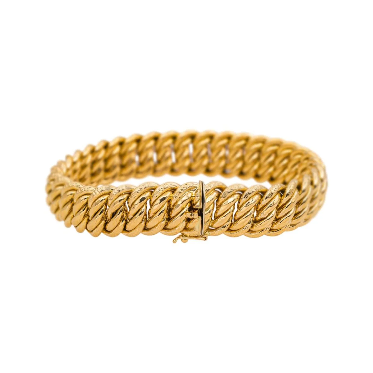 Bracelet Maille en or rose – Image 2