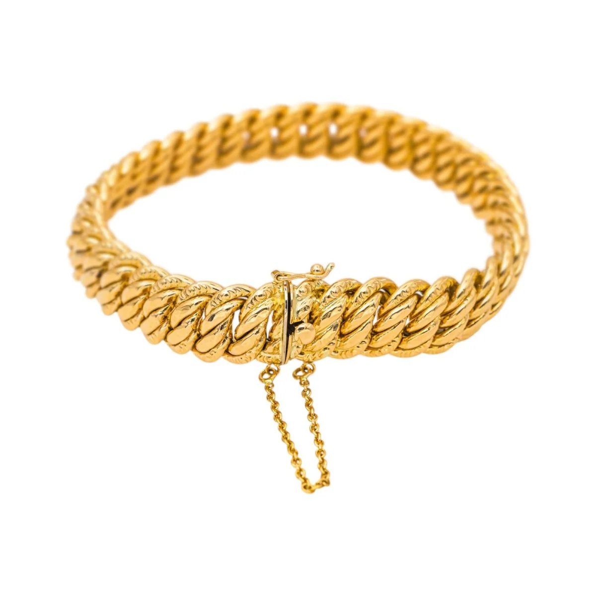 Bracelet Maille en or jaune – Image 2