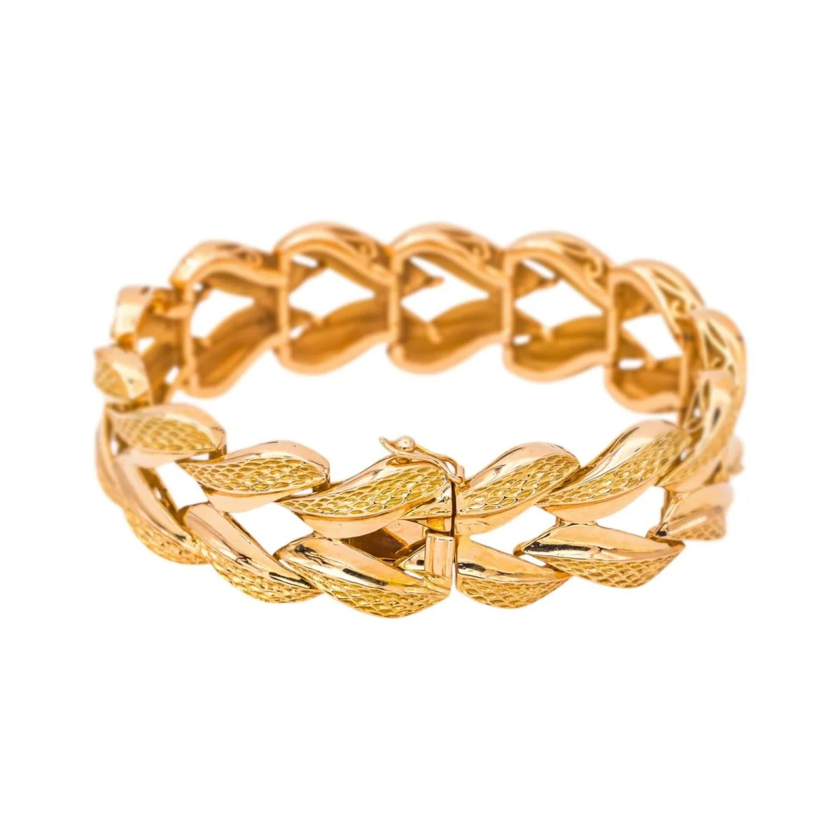Bracelet Maille en or jaune – Image 2
