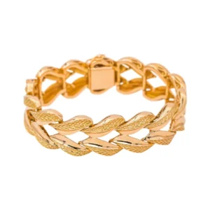 Bracelet Maille en or jaune