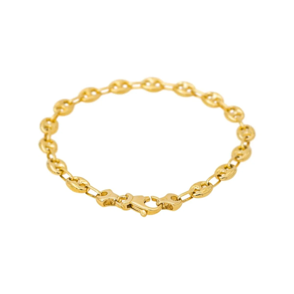 Bracelet Maille en or jaune – Image 4