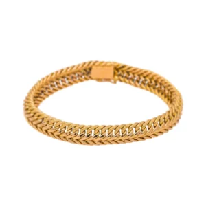 Bracelet Maille en or jaune