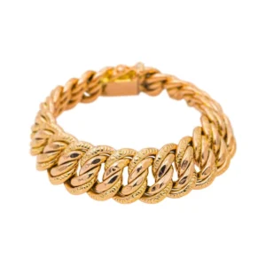 Bracelet Maille en or jaune
