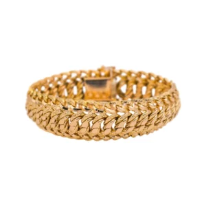Bracelet Maille en or rose