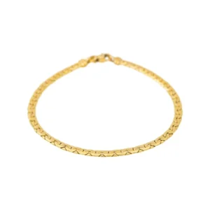 Bracelet Maille en or jaune