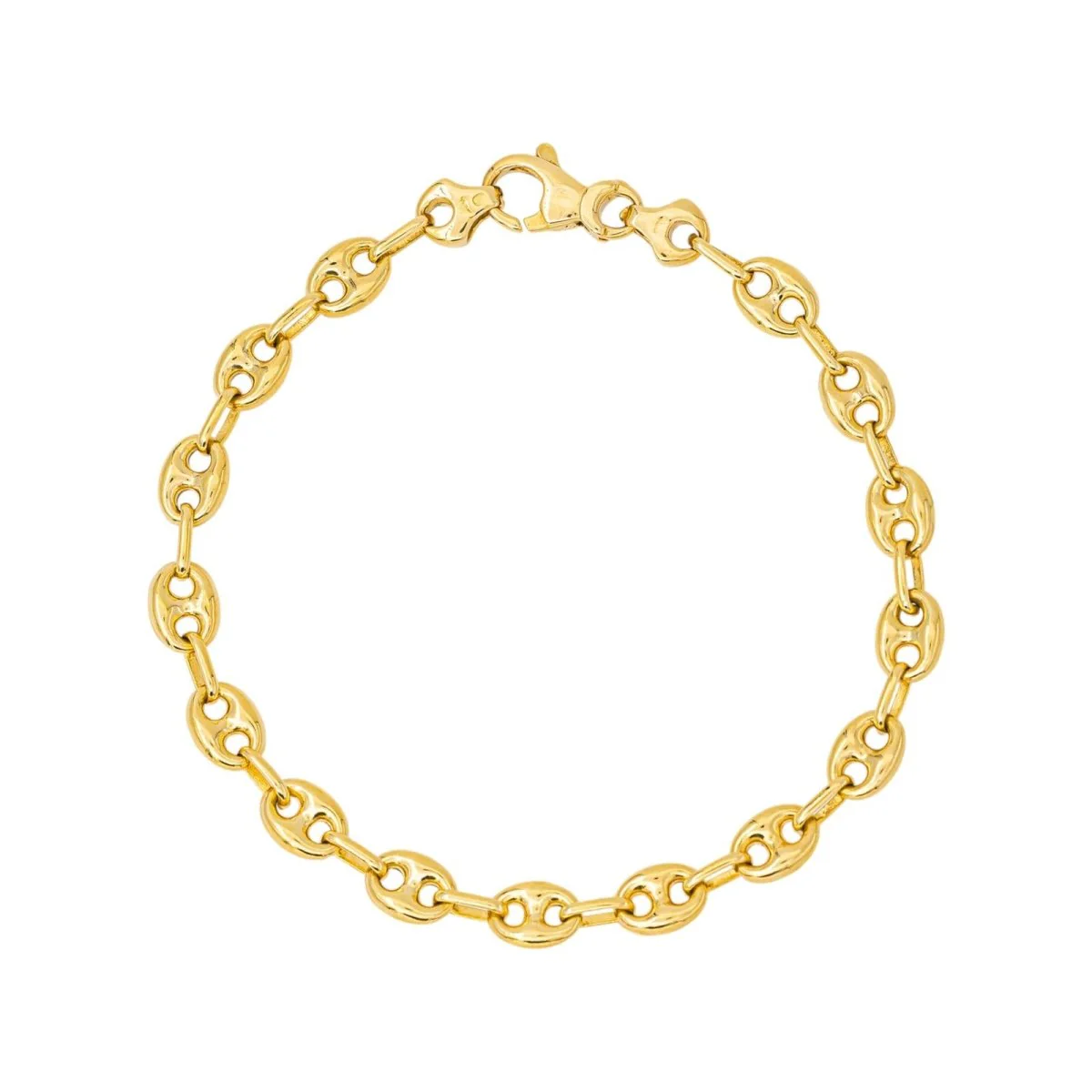 Bracelet Maille en or jaune – Image 3
