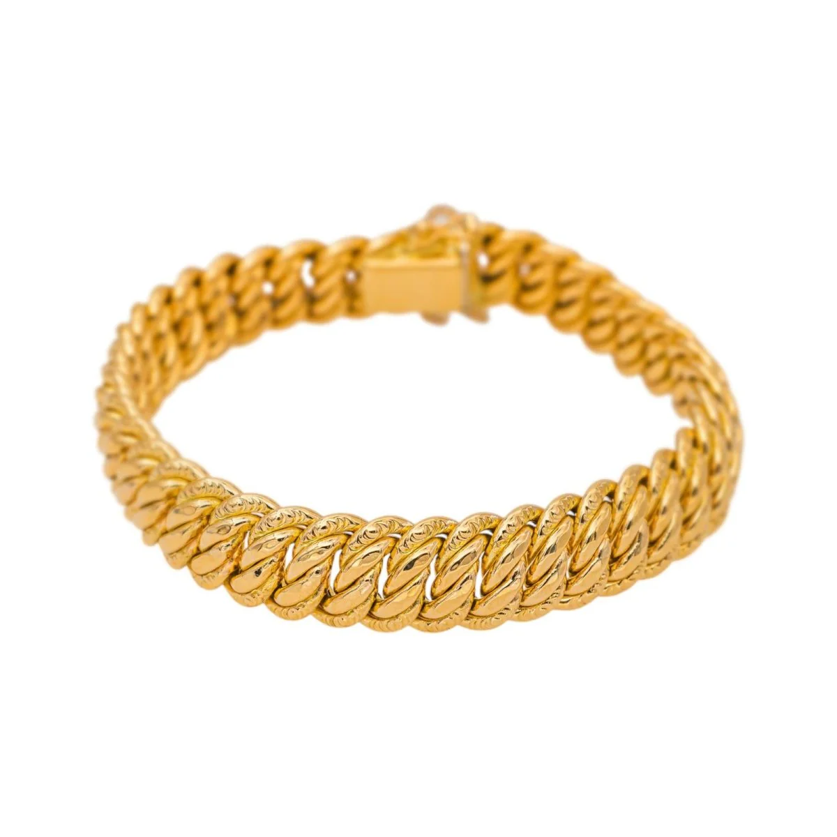 Bracelet Maille en or jaune
