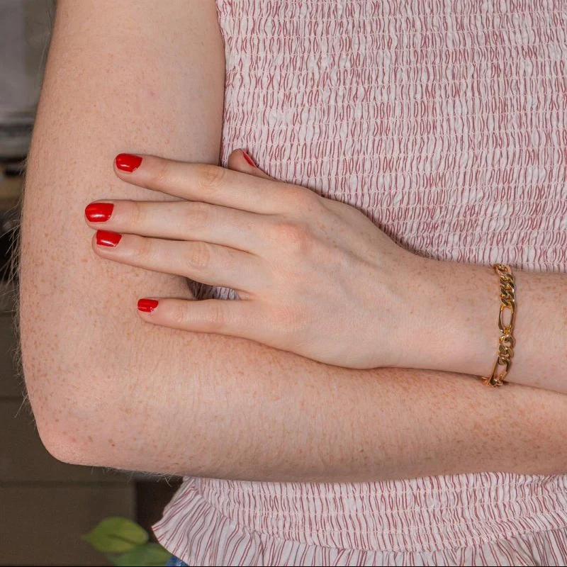 Bracelet Maille en or rose – Image 2