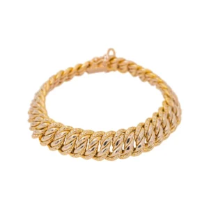 Bracelet Maille en or rose