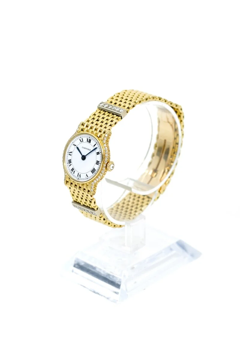 Cartier Riviera "Paris" Or Jaune & diamants - 1996 (full set) – Image 2