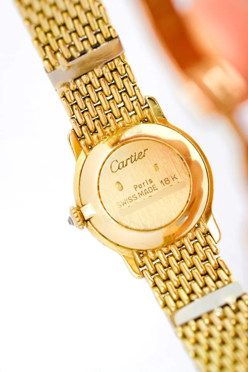 Cartier Riviera "Paris" Or Jaune & diamants - 1996 (full set) – Image 6