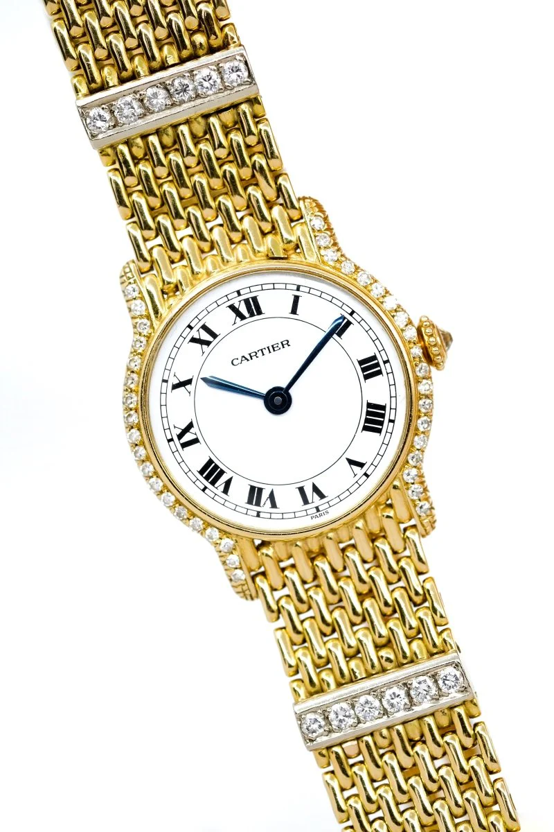 Cartier Riviera "Paris" Or Jaune & diamants - 1996 (full set) – Image 7