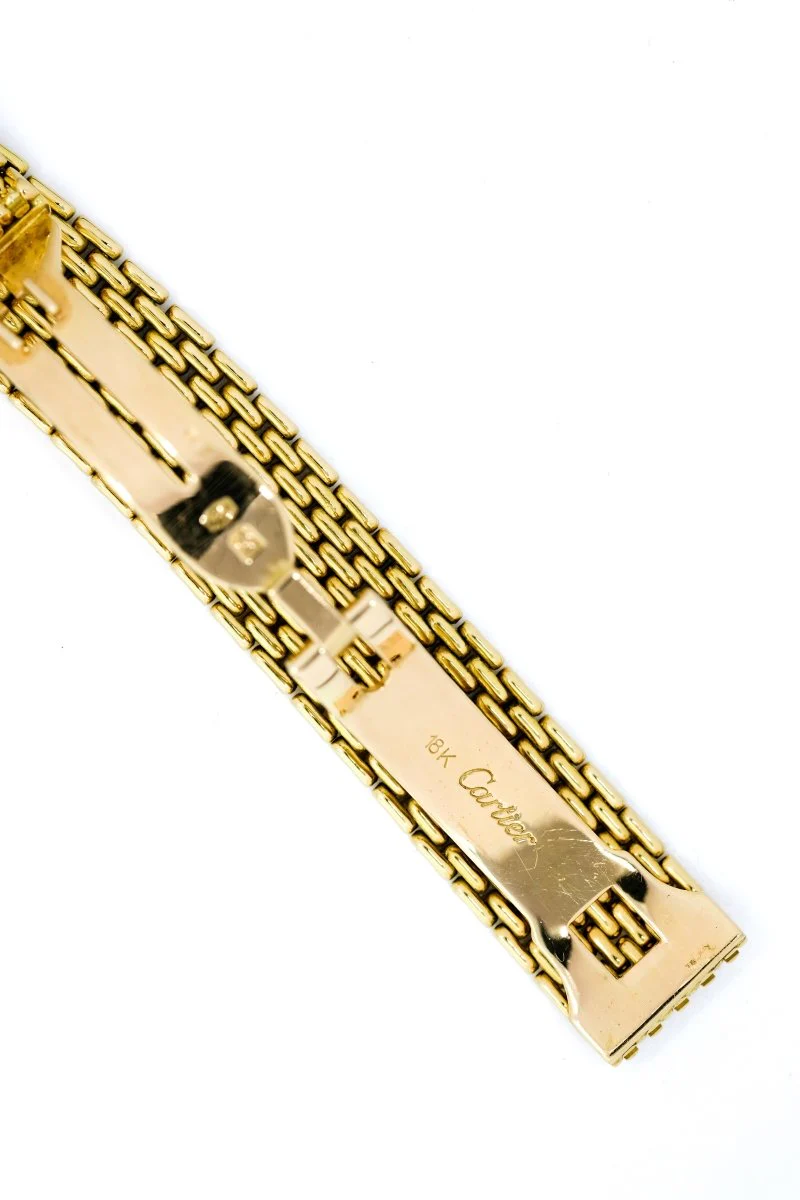 Cartier Riviera "Paris" Or Jaune & diamants - 1996 (full set) – Image 8