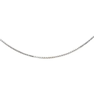 Collier Chaîne en or blanc
