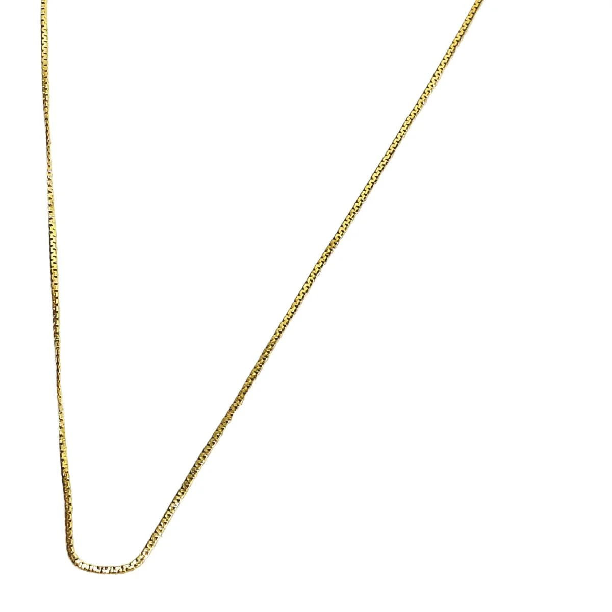 Collier Chaîne en or champagne – Image 4