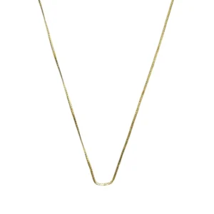Collier Chaîne en or champagne