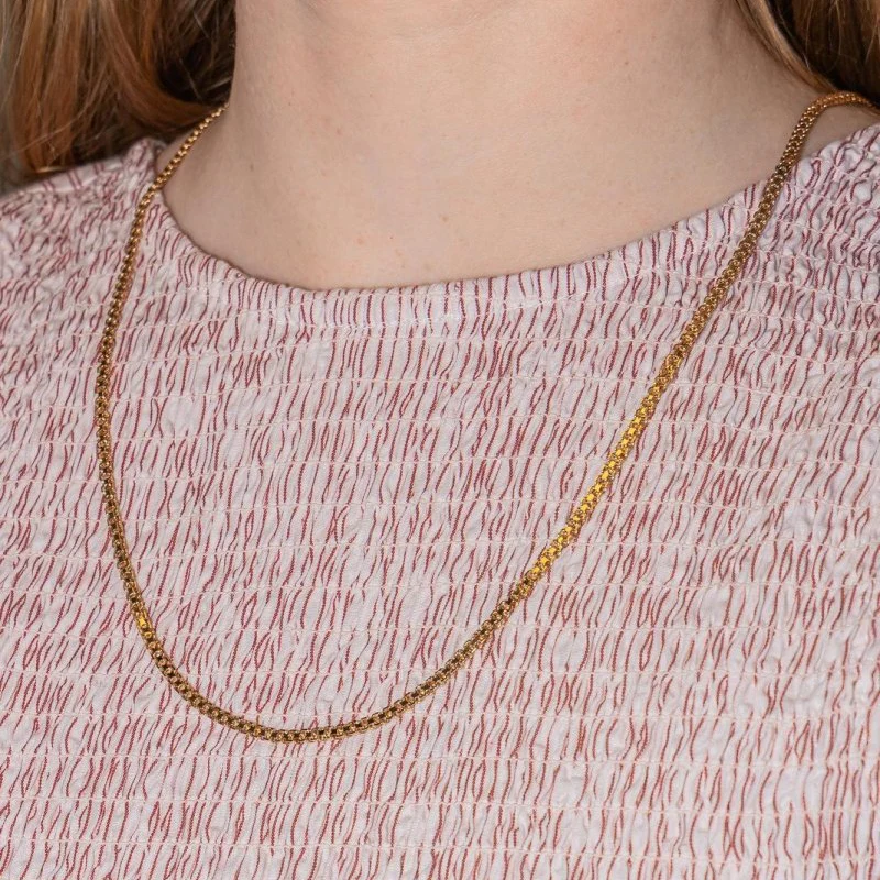Collier Chaîne en or rose – Image 2