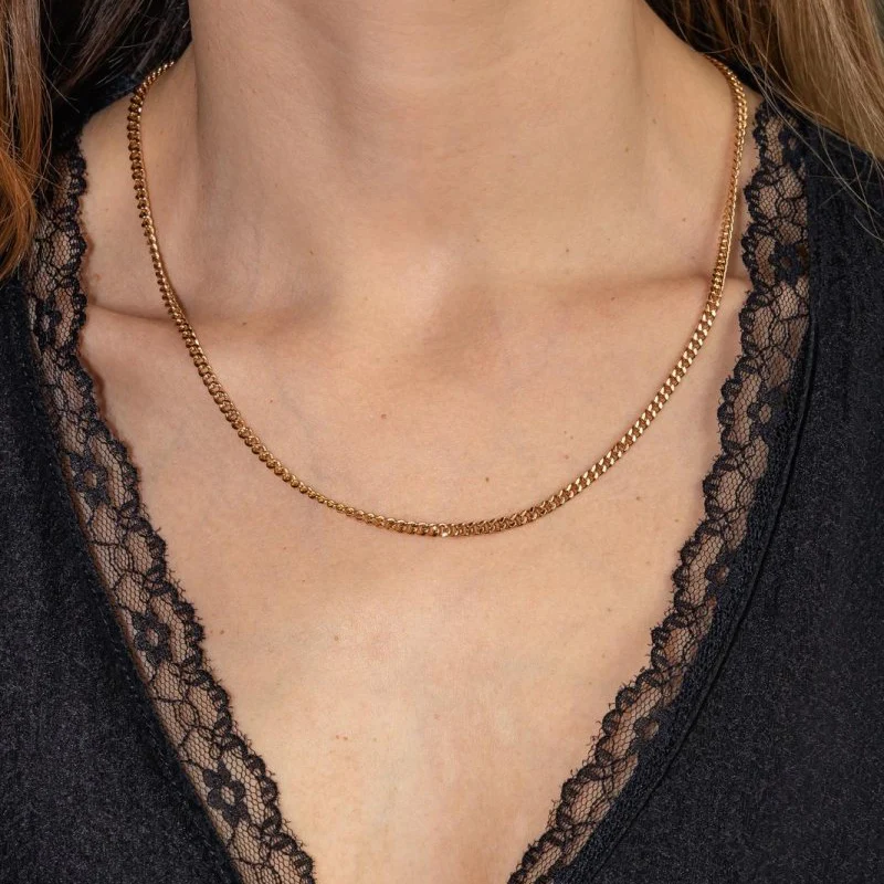 Collier Chaîne en or rose – Image 2
