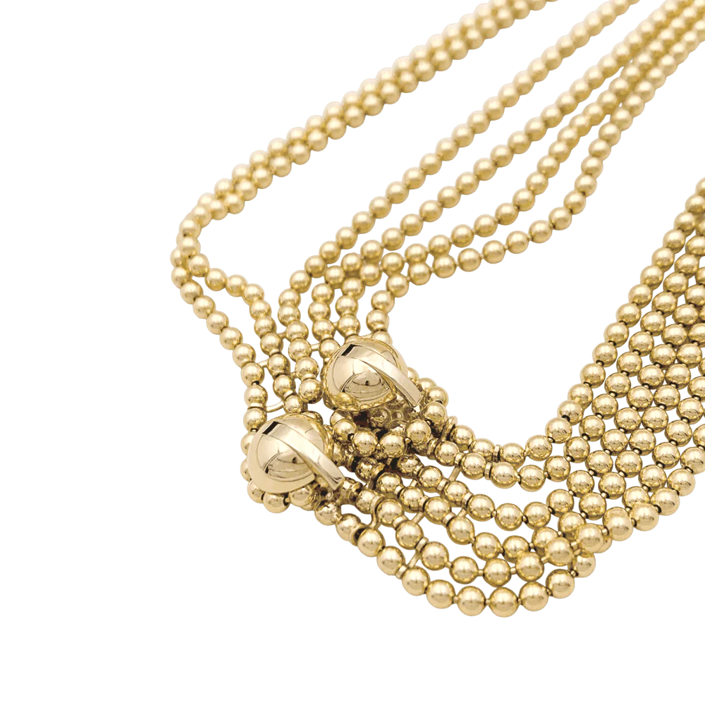 Collier Draperie CARTIER "Draperie" en or jaune – Image 4