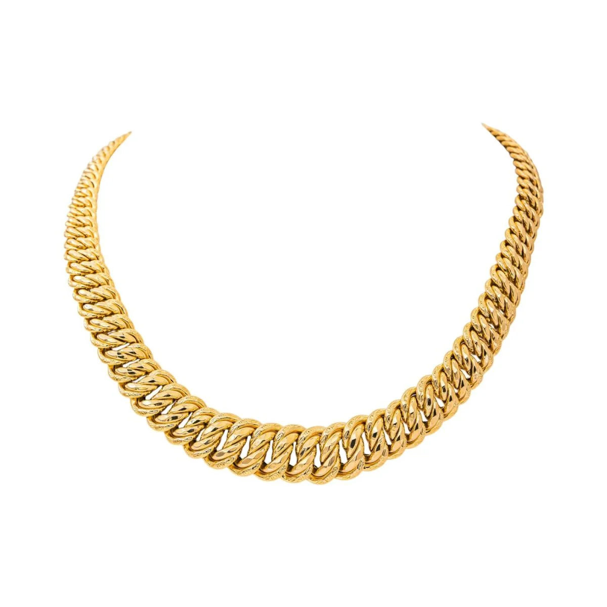 Collier Maille en or jaune – Image 5