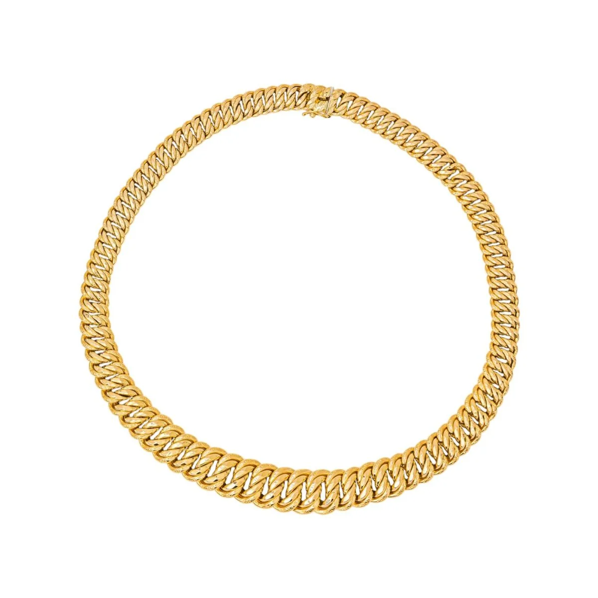 Collier Maille en or jaune – Image 4