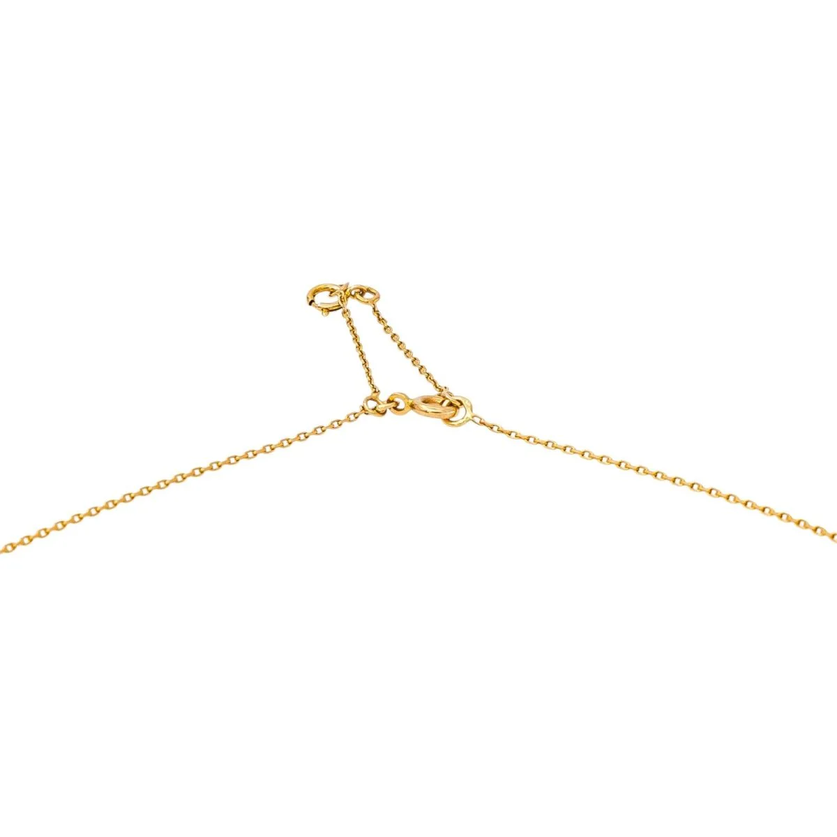 Collier Maille en or jaune, saphirs et diamants – Image 7