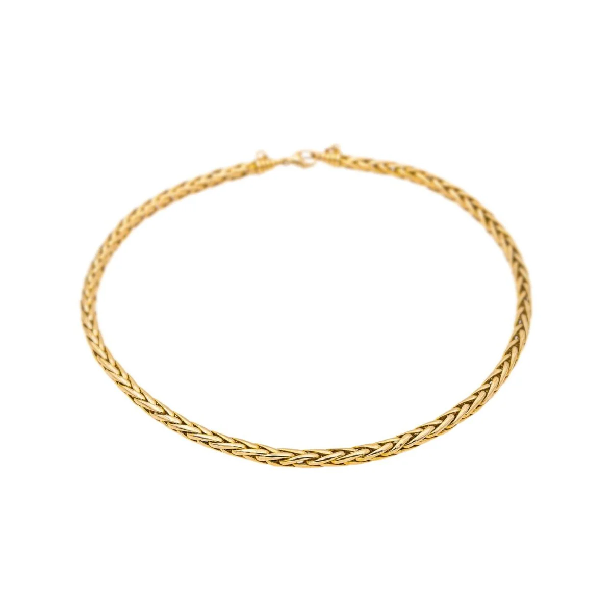 Collier Maille palmier en or jaune – Image 6
