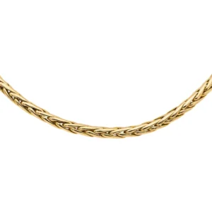 Collier Maille palmier en or jaune