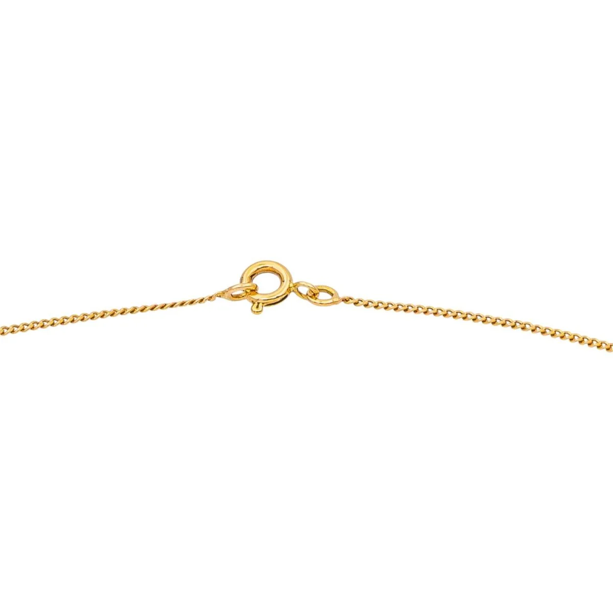 Collier Pendentif en or jaune et diamants – Image 5
