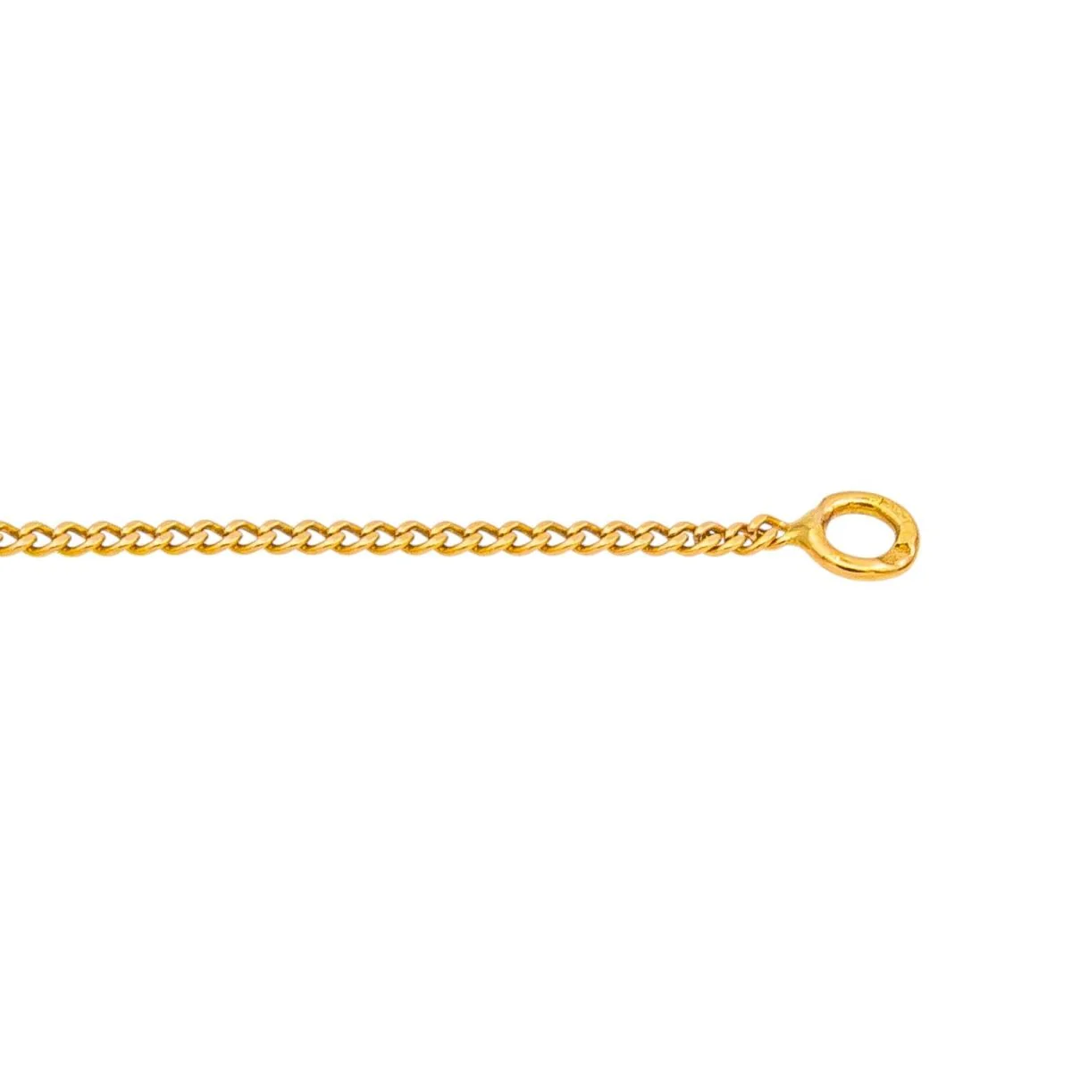Collier Pendentif en or jaune et diamants – Image 7
