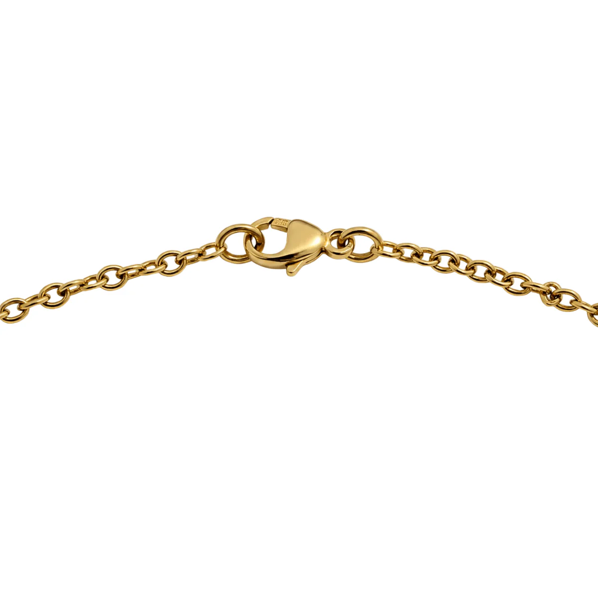 Collier Pendentif en or jaune, perle et diamants – Image 5