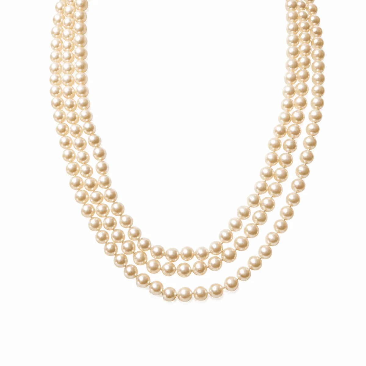 Collier Perles en or blanc et diamants
