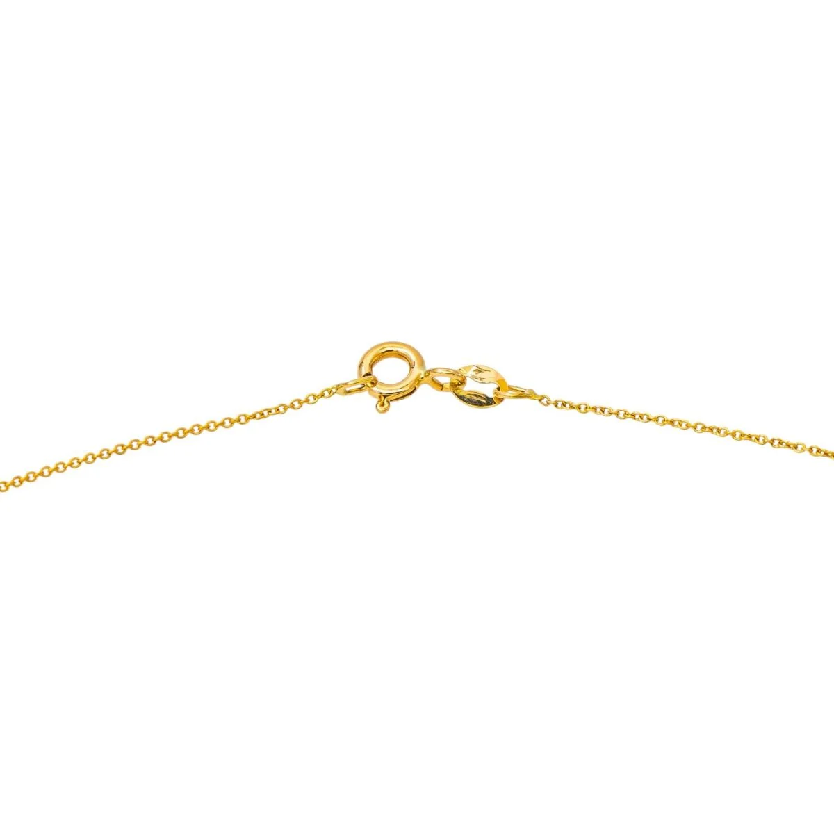Collier en or blanc, or jaune, saphirs et diamants – Image 6