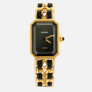 Montre CHANEL Première – Plaqué or Tailles S