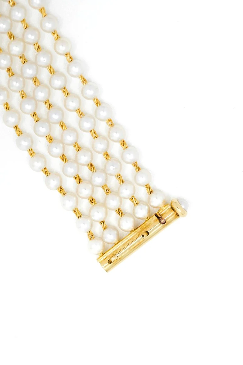 Montre Chanel Mademoiselle Perles - v. 2000 – Image 3