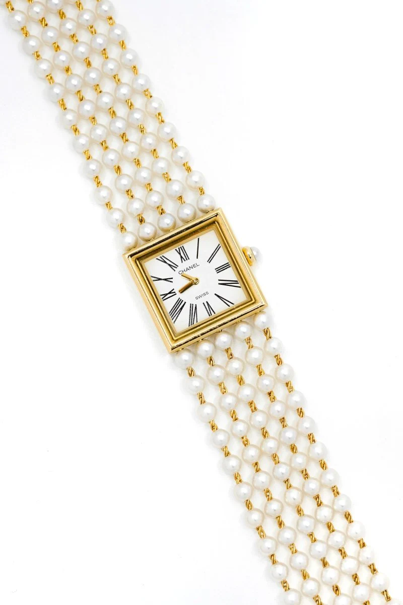 Montre Chanel Mademoiselle Perles - v. 2000 – Image 11
