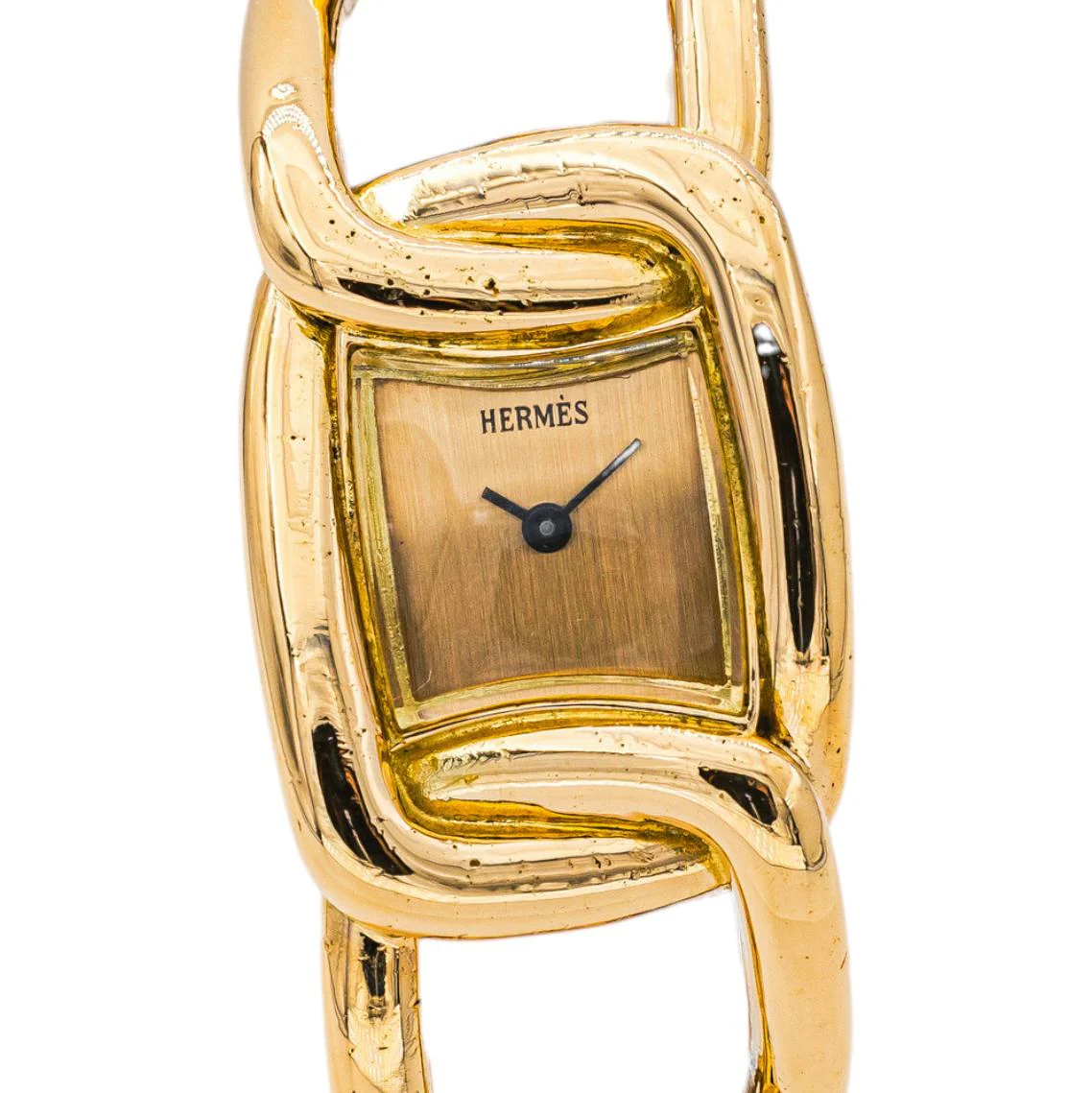 Montre HERMÈS en or jaune – Image 5